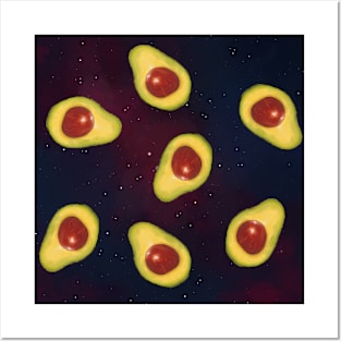 Avocado in Space Posters and Art